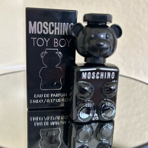 Moschino Toy Boy Black Bear Toy Mini New in Box